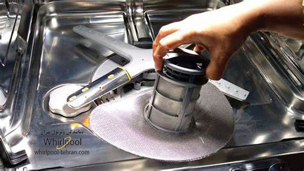 علت نشت آب از زیر ماشین ظرفشویی ویرپول شناور